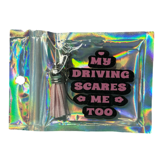 My driving scares me too